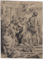 U+ 005
<br/>
Marteldood van de heilige Katharina van Alexandrië
<br/>
<em>Rubens, Peter Paul (1577-1640) - kopie naar</em>